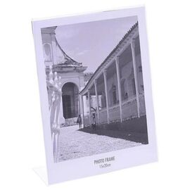 Фоторамка пластиковая, L-форма вертикальная, 15х20 см