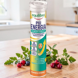 Таблетки EQUILIBRA Piu Energia, шипучие, N20