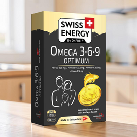 Капсулы SWISS ENERGY OMEGA-3-6-9 OPTIMUM, 30 капсул