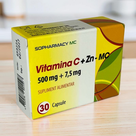 Капсулы SOPHARMACY MC Витамин C + Цинк, 30 шт
