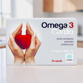 Пищевая добавка LEBEN Omega 3 Cardio SBA 1000 мг, 30 капсул