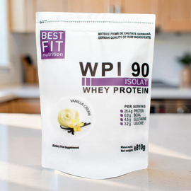 Протеин BEST FIT WPI 90 ванильный крем, 810 г
