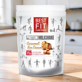 Концентрат молочного протеина BEST FIT Милкшейк Карамельное Мороженое, 480г