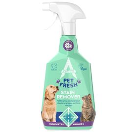 Solutie ASTONISH pentru indepartarea petelor si mirosurilor de la animale, 750 ml