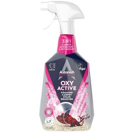Пенный пятновыводитель ASTONISH Oxy Active для ковров, 750 мл