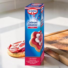 Colorant alimentar DR. OETKER rosu, 10 g
