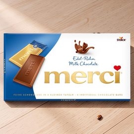 Шоколад MERCI Tablets Молочный шоколад, 100 г