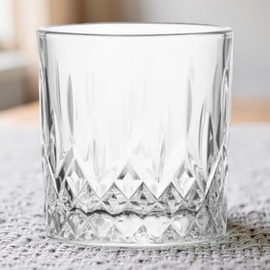Set pahare ARDESTO Alba, pentru whisky, din sticla, 330 ml, 6 buc