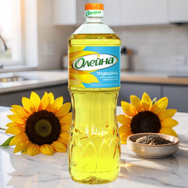 Ulei de floarea soarelui ОЛЕЙНА, rafinat, 850 ml