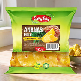 Ананас сушеный EVERYDAY, ломтик, 120 г