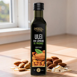 Ulei din samburi de migdale WILDNUTS, presat la rece, 250 ml