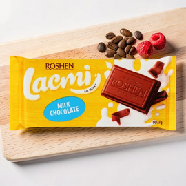 Шоколад ROSHEN Lacmi, молочный, 90 г