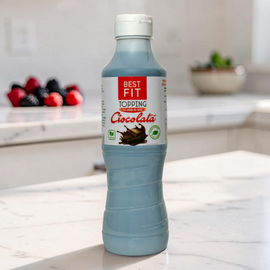 Topping BEST FIT cu aroma de ciocolata, fara zahar, cu indulcitor, 950 g