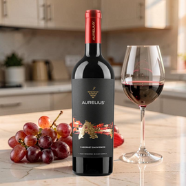Вино AURELIUS Cabernet Sauvignon 2023, сухое, красное, 0.75 Л