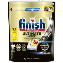 Tablete FINISH Lemon, Pentru Mașina de spălat vase, 72 buc