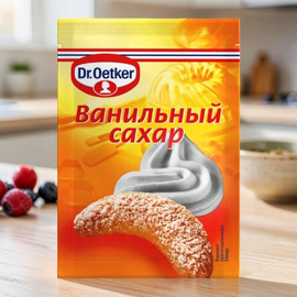 Сахар DR. OETKER ванильный, 8 гр