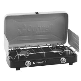 Arzator Outwell Gourmet Cooker 2-Burner Stove w/Lid