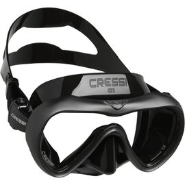 Masca inot CRESSI-SUB A1 MASK black/graphite clear Lens Anti Fog