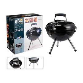 Барбекю BBQ, Круглый, На ножках, С решеткой, D38 см, H47 см