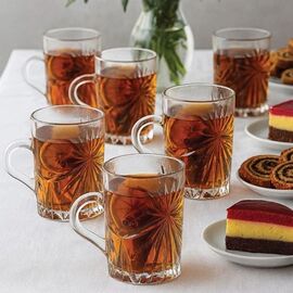 Set cani RCR Oasis, 220 ml, 6 buc