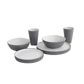 Set vesela Outwell Gala 2 Person Dinner Grey Mist