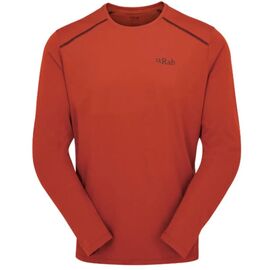 Футболка RAB Force LS Tee, L, Tuscan Red