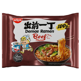 Taitei instant Nissin Demae Ramen, cu carne de vita, 100 g