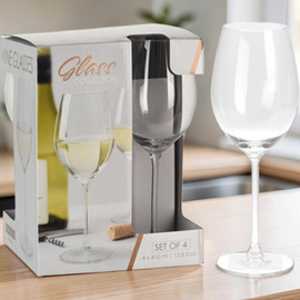 Set pocale pentru vin alb Vinissimo 4buc