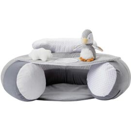 Perna gonflabila pentru joc NUBY ID99614 "Penguin Inflatable Sit Up Baby Seat", De la 6 luni