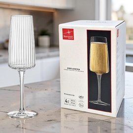 Набор бокалов для шампанского Bormioli Rocco Exclusiva, 255 ml, 4 шт