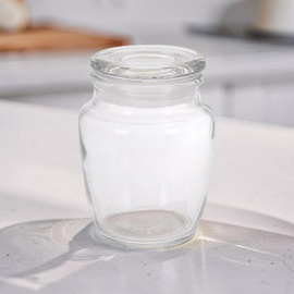Borcan din sticla EH harpa, 150 ml, 9 cm
