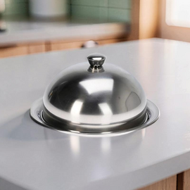 Platou cu clopot EH D24.5 cm, inox