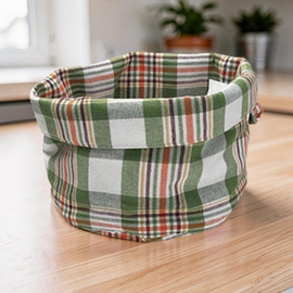 Cos textil pentru piine Tognana Autunno, D18X16.5 cm