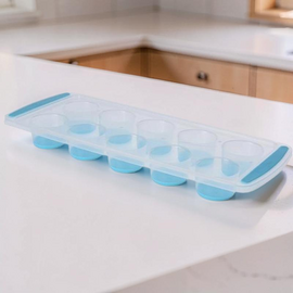 Forma pentru gheata EH „Cilindri”, plastic, 10 celule, 34.5x14x3.5 cm
