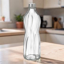 Бутылка для хранения/консервации Bormioli Aqua, 0.75 л, с крышкой