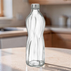 Бутылка для хранения/консервации Bormioli Aqua, 1л, с крышкой