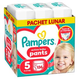 Трусики PAMPERS PANTS, №5, 11-17 кг, 136 шт