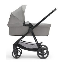 Коляска KINDERKRAFT, 4 в 1, Newly + Mink Pro, С базой, Серая