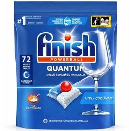 Таблетки для посудомоечной машины FINISH Quantum, 72 шт