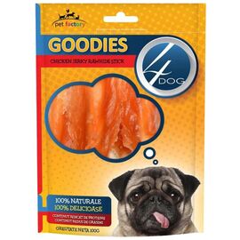 Лакомство для собак 4DOG GOODIES Classic куриные полоски, 100 г