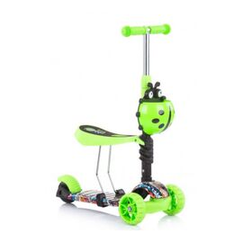 Trotineta Chipolino "Kiddy Evo", verde/graffiti