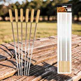 Set ace pentru frigarui BBQ, 6 buc