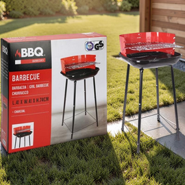 Барбекю BBQ прямоугольный, на ножках