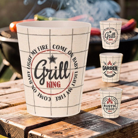 Стакан EH Grill, D8х10 см, Пластик
