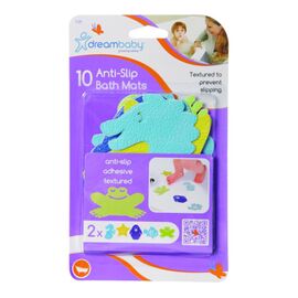 Mini covorase antiderapante pentru baie Dreambaby G129, 10 buc