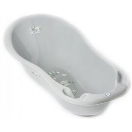 Ванночка со сливом TEGA BABY "Сова" SO-004 ODPLYW-106 (86 см.) серый