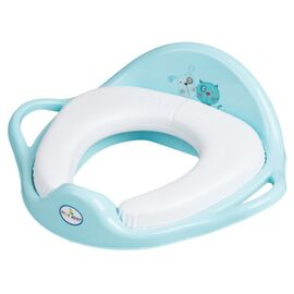 Colac WC moale TEGA BABY "Pisica si cainele" PK-020, albastru