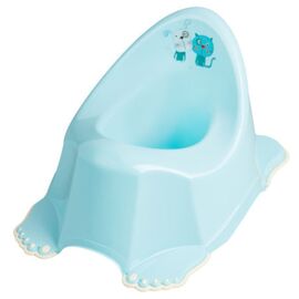 Горшок антискользящий TEGA BABY "Кошечка и собачка" PK-001-101, голубой