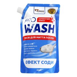 Lichid pentru spalat vase PRO WASH, Efect de soda, Rezerva, 460 Ml