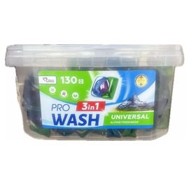 Капсулы-гель для стирки PRO WASH Альпийская свежесть, 130 шт